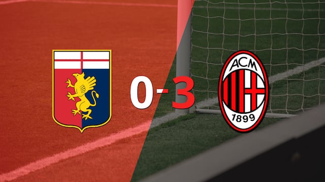 Milan golea 3-0 a Genoa y Messias firma doblete 