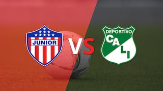 Junior y Deportivo Cali se mantienen sin goles al finalizar el primer tiempo