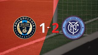 New York City FC ganó por 2-1 en su visita a Philadelphia Union
