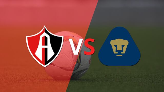 Atlas y Pumas UNAM se mantienen sin goles al finalizar el primer tiempo