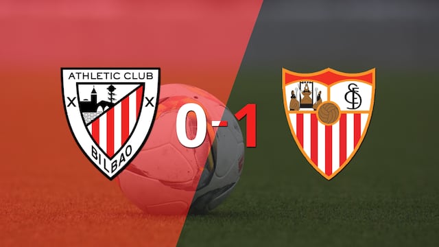 Por la mínima diferencia, Sevilla se quedó con la victoria ante Athletic Bilbao en la Catedral
