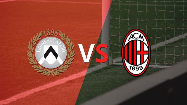 ¡Ya se juega la etapa complementaria! Udinese vence Milan por 1-0