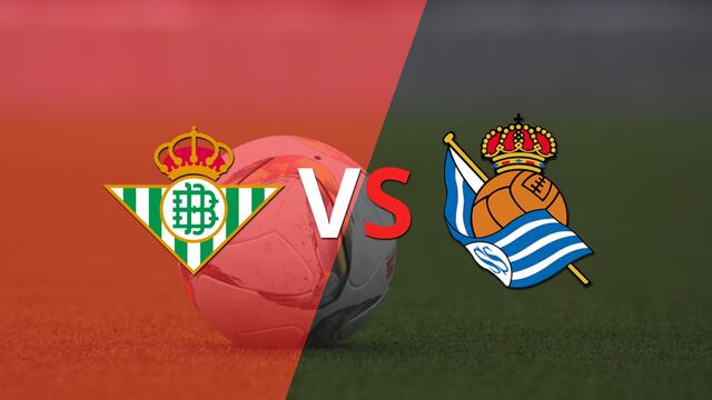 Contundente triunfo parcial de Betis sobre Real Sociedad