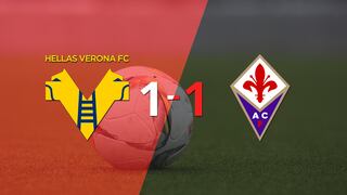 Reparto de puntos en el empate a uno entre Hellas Verona y Fiorentina