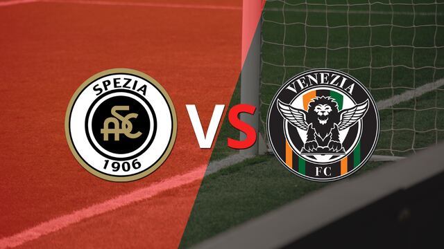 Comenzó el segundo tiempo y Spezia está empatando con Venezia en el estadio Stadio Alberto Picco