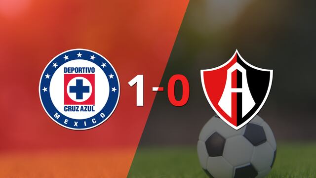 En su casa Cruz Azul derrotó a Atlas 1 a 0