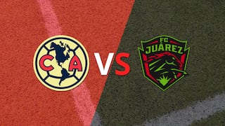 ¡Ya se juega la etapa complementaria! Club América vence FC Juárez por 2-0