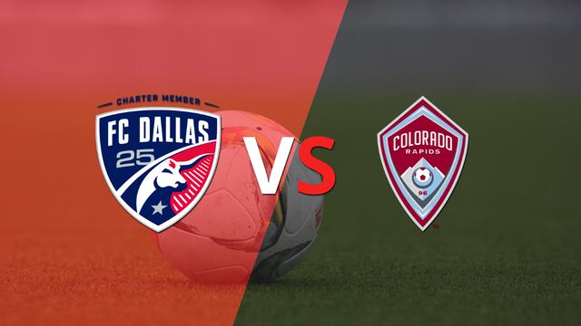 FC Dallas y Colorado Rapids empatan 1-1 y se van a los vestuarios