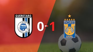 Tigres derrotó a Querétaro 1 a 0