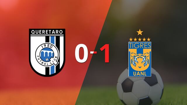 Tigres derrotó a Querétaro 1 a 0