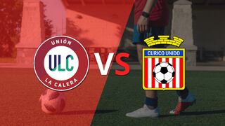 Comenzó el segundo tiempo y U. La Calera está empatando con Curicó Unido en el estadio Sausalito
