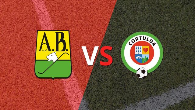 Termina el primer tiempo con una victoria para Bucaramanga vs Cortuluá por 1-0