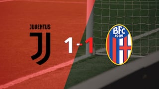 Juventus y Bologna se repartieron los puntos en un 1 a 1
