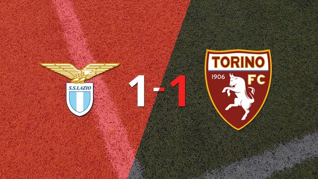 Lazio y Torino empataron 1 a 1