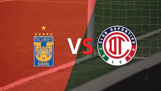 Contundente triunfo parcial de Tigres sobre Toluca FC