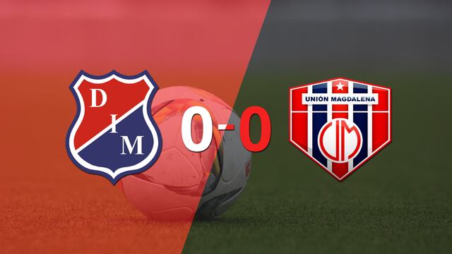 Cero a cero terminó el partido entre Independiente Medellín y U. Magdalena