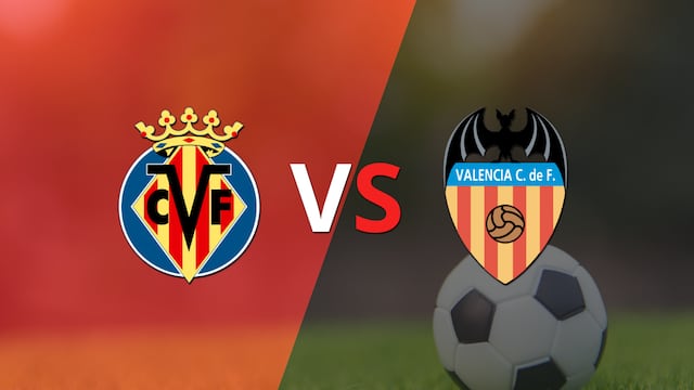 ¡Ya se juega la etapa complementaria! Villarreal vence Valencia por 2-0