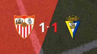 Sevilla y Cádiz empataron 1 a 1