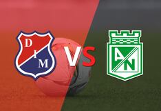 Independiente Medellín y At. Nacional se mantienen sin goles al finalizar el primer tiempo