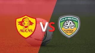 Termina el primer tiempo con una victoria para Aucas vs Cumbayá FC por 1-0