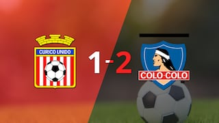 A Colo Colo le alcanzó con un gol para vencer por 2 a 1 a Curicó Unido
