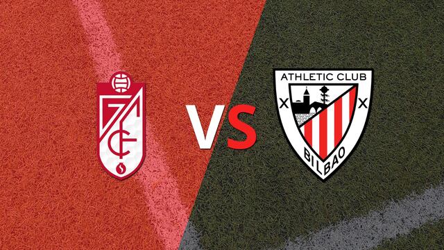 Termina el primer tiempo con una victoria para Granada vs Athletic Bilbao por 1-0