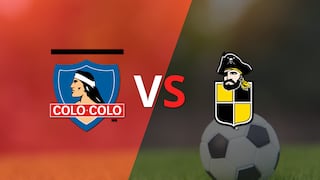 Termina el primer tiempo con una victoria para Colo Colo vs Coquimbo Unido por 3-0