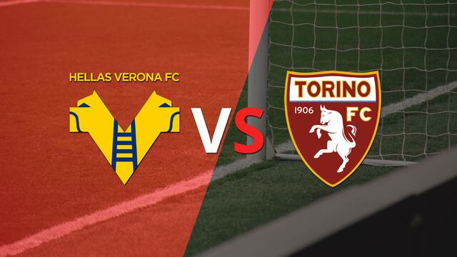 Termina el primer tiempo con una victoria para Torino vs Hellas Verona por 1-0