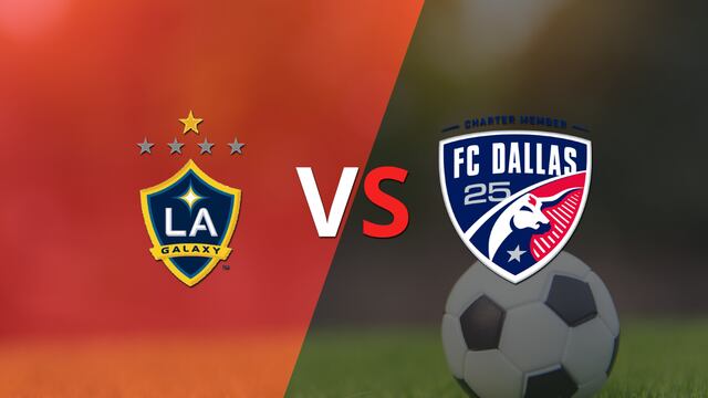 Termina el primer tiempo con una victoria para FC Dallas vs LA Galaxy por 3-0