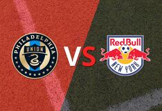 Philadelphia Union y New York Red Bulls se mantienen sin goles al finalizar el primer tiempo