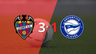 Levante fue más y venció por 3 a 1 a Alavés