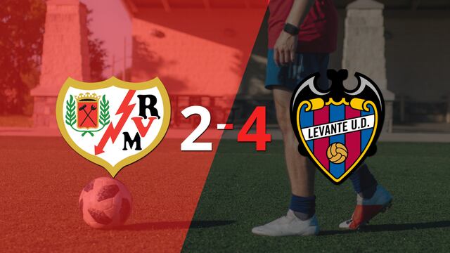 Levante logró igualar el marcador ante Rayo Vallecano