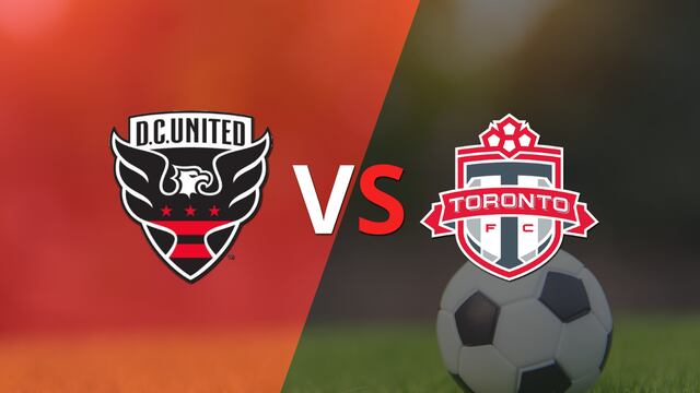 DC United y Toronto FC empatan 1-1 y se van a los vestuarios