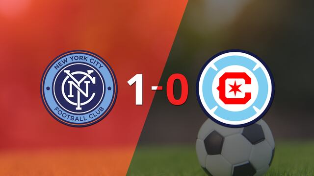 En su casa New York City FC derrotó a Chicago Fire 1 a 0