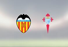 Valencia le ganó a Celta de Vigo