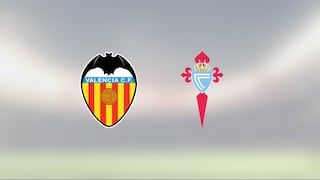 Valencia le ganó a Celta de Vigo
