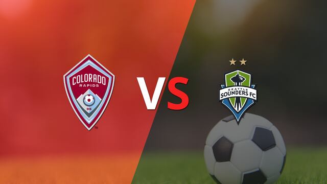 Colorado Rapids y Seattle Sounders se mantienen sin goles al finalizar el primer tiempo