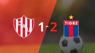 A Tigre le alcanzó con un gol para vencer por 2 a 1 a Unión