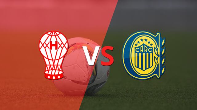 Termina el primer tiempo con una victoria para Huracán vs Rosario Central por 1-0