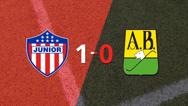 Junior le ganó 1-0 como local a Bucaramanga