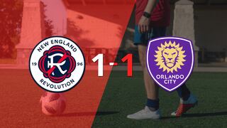 New England Revolution y Orlando City SC se reparten los puntos y empatan 1-1