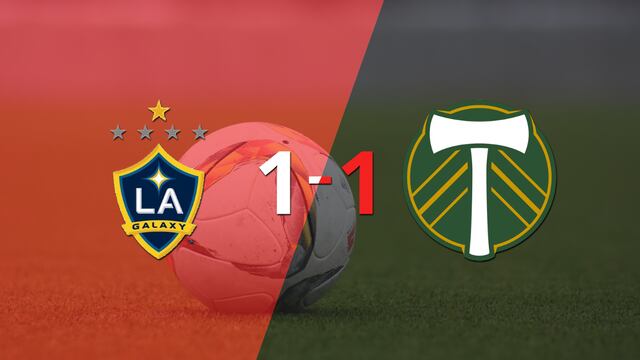 LA Galaxy y Portland Timbers igualaron 1 a 1