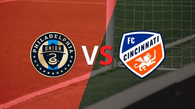 Philadelphia Union y FC Cincinnati empatan 1-1 y se van a los vestuarios