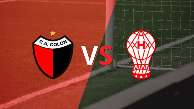 Termina el primer tiempo con una victoria para Huracán vs Colón por 1-0