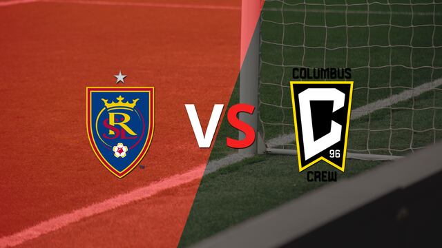 Comenzó el segundo tiempo y Real Salt Lake está empatando con Columbus Crew SC en el estadio Rio Tinto Stadium