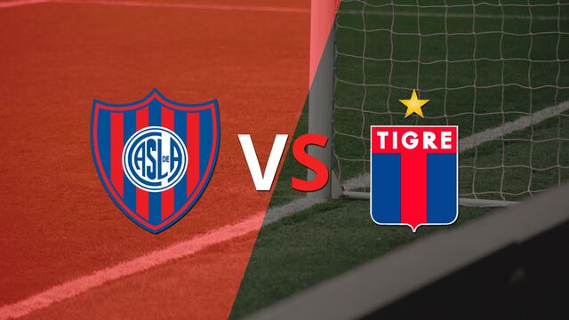 San Lorenzo logró igualar el marcador ante Tigre