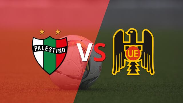 Termina el primer tiempo con una victoria para Palestino vs Unión Española por 1-0