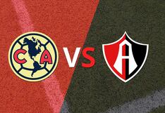 Comenzó el segundo tiempo y Club América está empatando con Atlas en el estadio Azteca