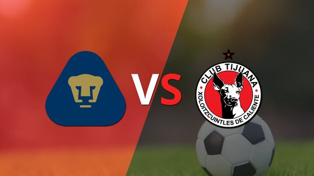 Tijuana logró sacar el empate a 1 gol en casa de Pumas UNAM