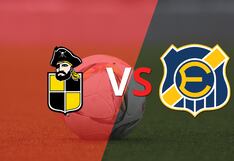 Termina el primer tiempo con una victoria para Everton vs Coquimbo Unido por 1-0